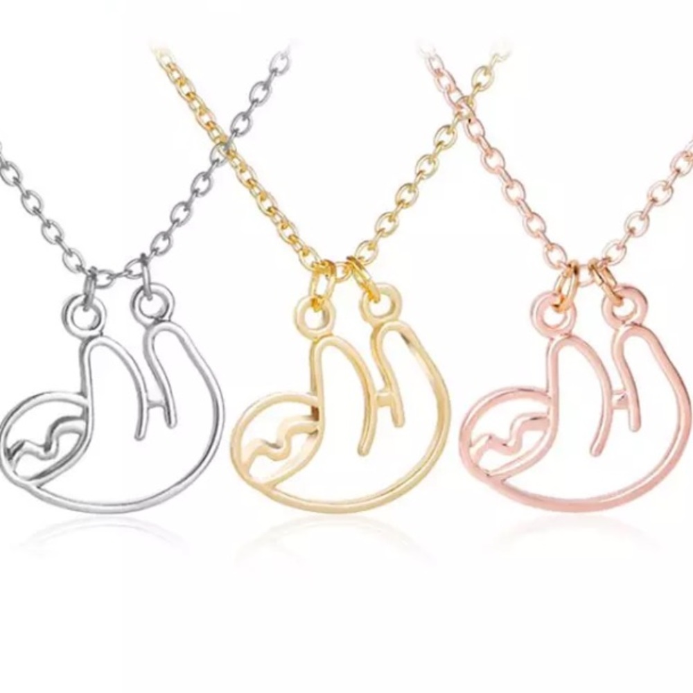 [3 for $6] Sloth Necklaces
